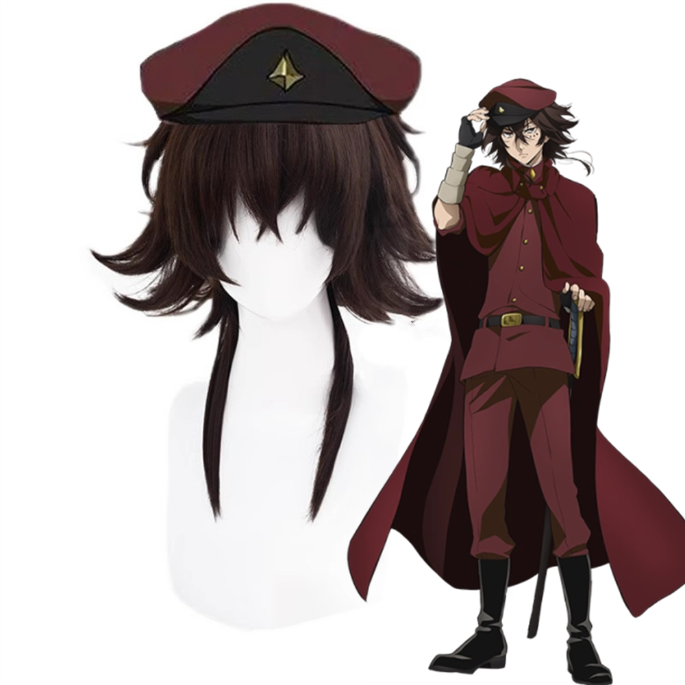 【In Stock】Anime Bungo Stray Dogs Cosplay Tetchō Suehiro Cosplay Wig