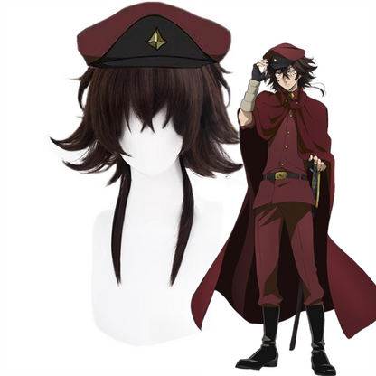 【In Stock】Anime Bungo Stray Dogs Cosplay Tetchō Suehiro Cosplay Wig