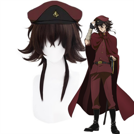 【In Stock】Anime Bungo Stray Dogs Cosplay Tetchō Suehiro Cosplay Wig