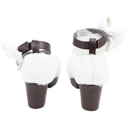 Game Uma Musume Pretty Derby Cosplay Taiki Shuttle (Valentine) Cosplay Shoes