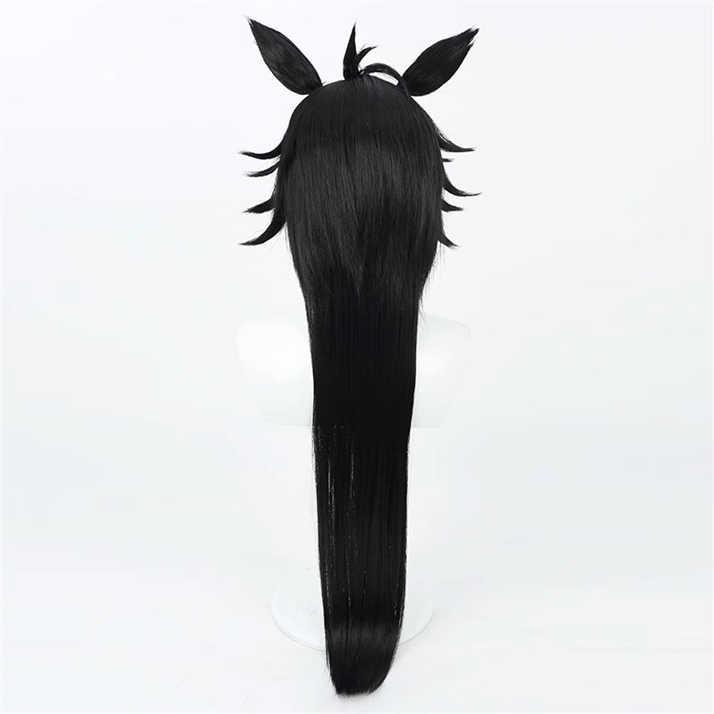 【In Stock】Game Umamusume:Pretty Derby Cosplay エアシャカール Air Shakur Cosplay Wig With Ears and Tail