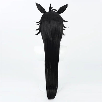【In Stock】Game Umamusume:Pretty Derby Cosplay エアシャカール Air Shakur Cosplay Wig With Ears and Tail