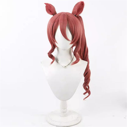 【In Stock】Game Umamusume:Pretty Derby Cosplay ノルンエース Norn Ace Cosplay Wig With Ears and Tail
