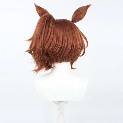【In Stock】Game Umamusume:Pretty Derby Cosplay アストンマーチャン Aston Machan Cosplay Wig With Ears and Tail