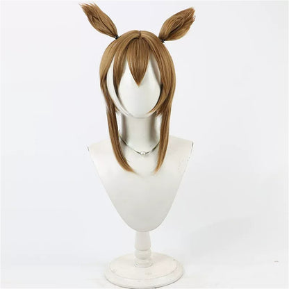 【In Stock】Game Umamusume:Pretty Derby Cosplay Over the Ocean シュヴァルグラン Cheval Grand Cosplay Wig With Ears and Tail
