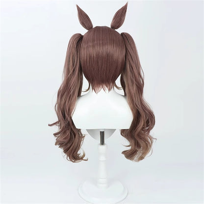 【In Stock】Game Umamusume:Pretty Derby Cosplay トーセンジョーダン Tosen Jordan Cosplay Wig With Ears and Tail