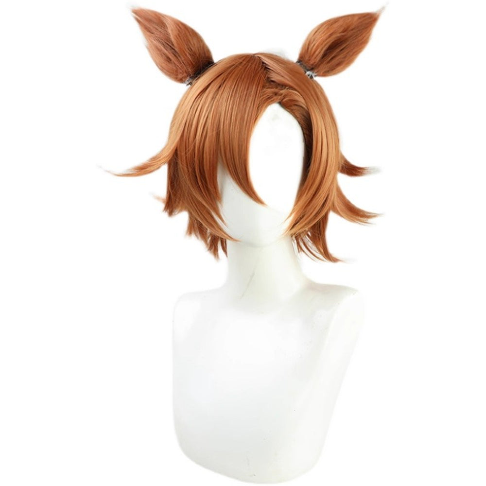 【In Stock】Game Umamusume:Pretty Derby Cosplay テイエムオペラオー T.M. Opera O Cosplay Wig With Ears and Tail