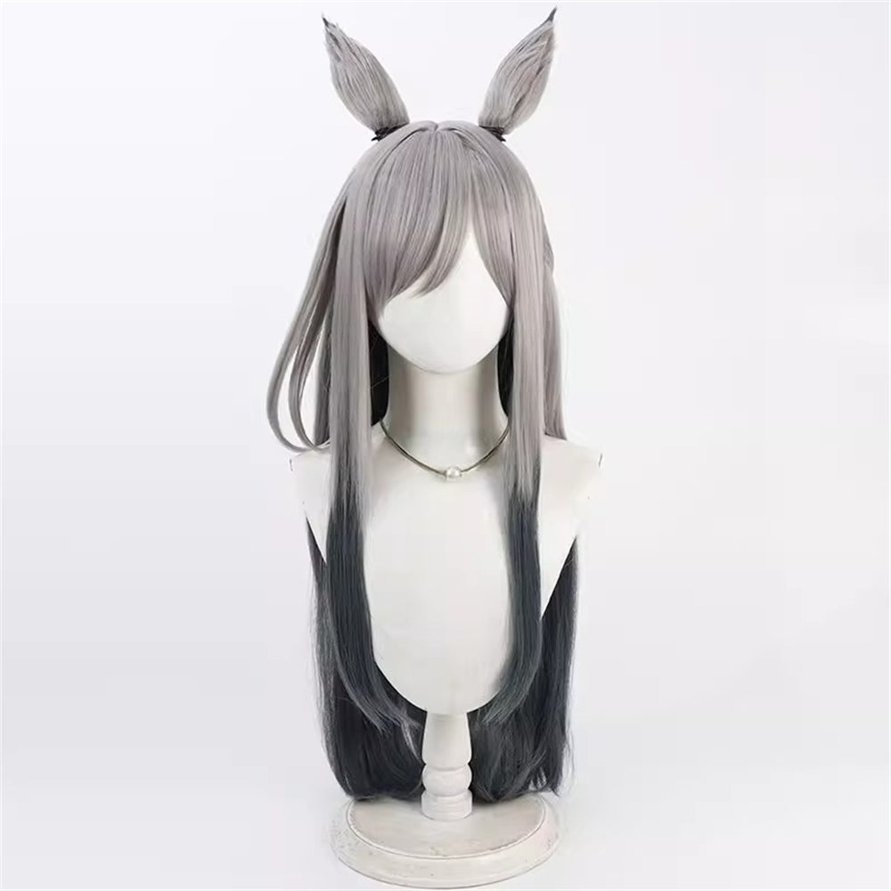 【In Stock】Game Umamusume:Pretty Derby Cosplay クロノジェネシス Chrono Genesis Cosplay Wig
