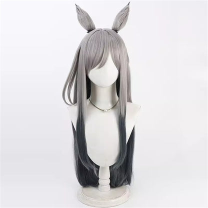 【In Stock】Game Umamusume:Pretty Derby Cosplay クロノジェネシス Chrono Genesis Cosplay Wig