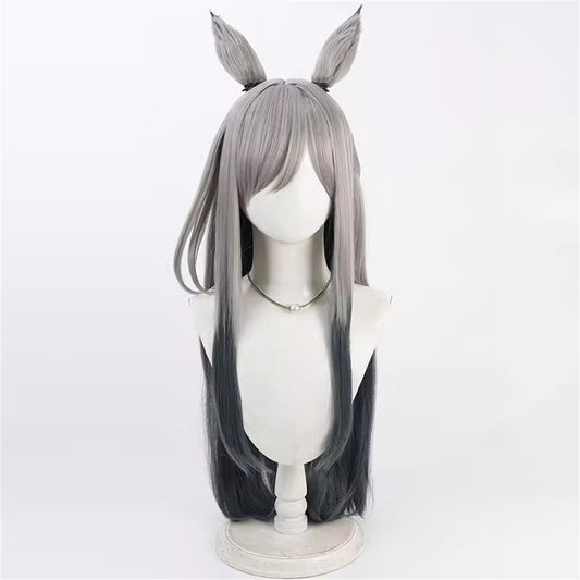 【In Stock】Game Umamusume:Pretty Derby Cosplay クロノジェネシス Chrono Genesis Cosplay Wig