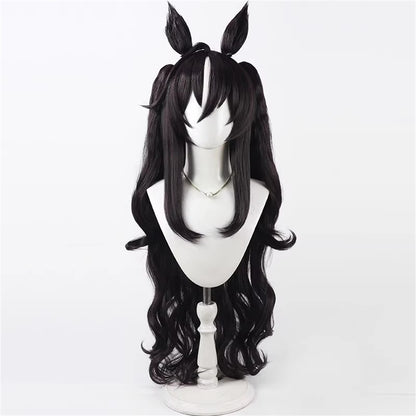 【In Stock】Game Umamusume:Pretty Derby Cosplay Swimwear ヴィブロス Vivlos Cosplay Wig With Ears and Tail