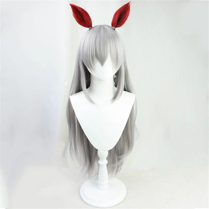 【In Stock】Game Umamusume:Pretty Derby Cosplay タマモクロス Tamamo Cross Cosplay Wig With Ears and Tail