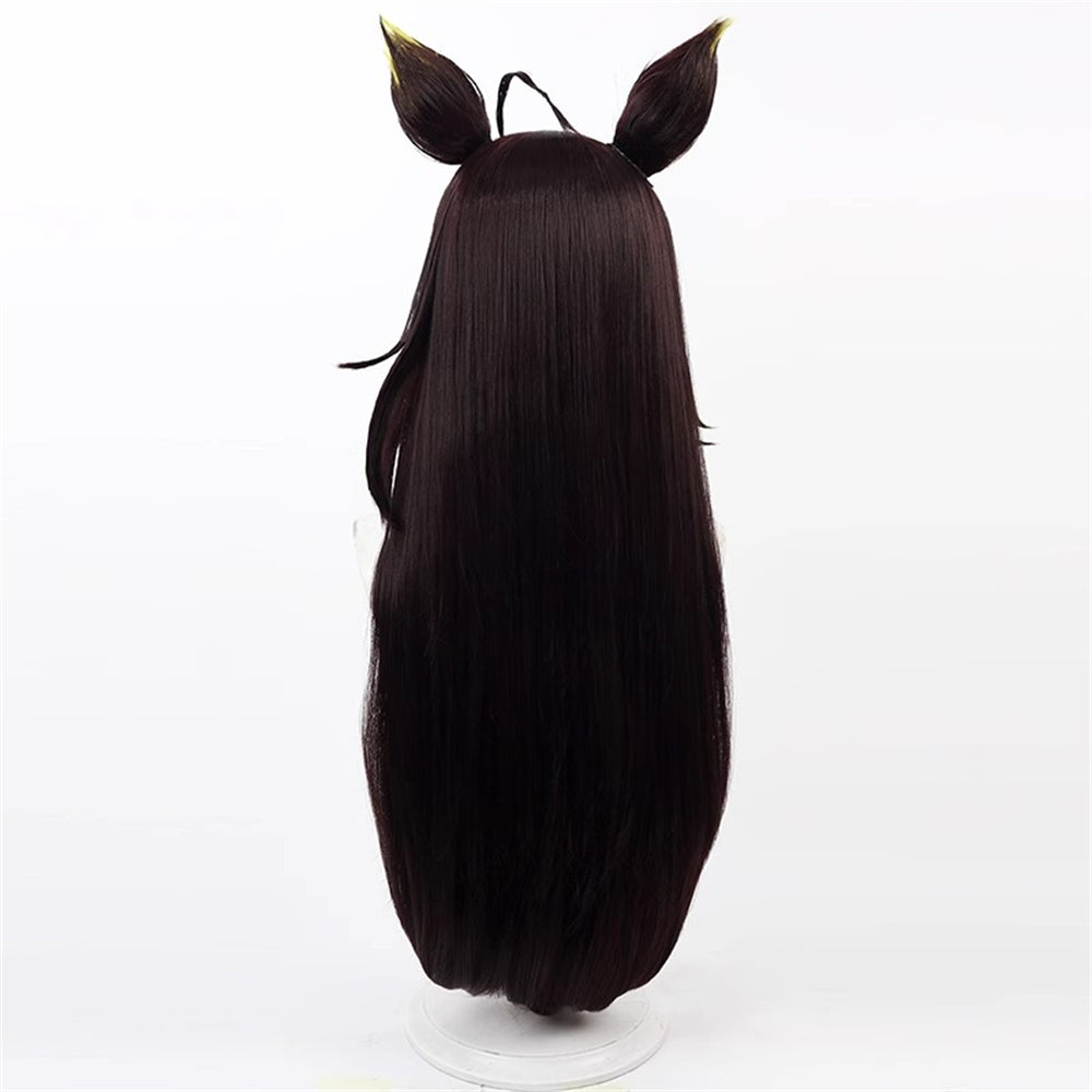 【In Stock】Game Umamusume:Pretty Derby Cosplay ドリームジャーニー Dream Journey Cosplay Wig With Ears and Tail