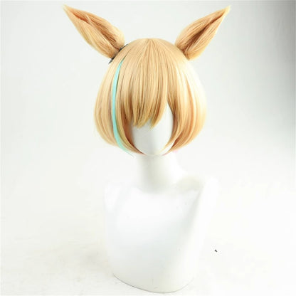 【In Stock】Game Umamusume:Pretty Derby Cosplay リトルココン Little Cocon Cosplay Wig With Ears and Tail
