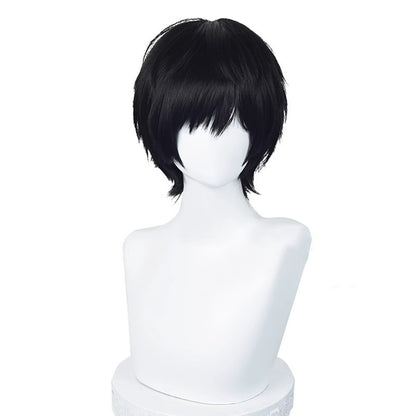 【In Stock】Anime Chainsaw Man Cosplay Hirofumi Yoshida Cosplay Wig