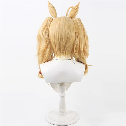 【In Stock】Game Umamusume:Pretty Derby Cosplay ユキノビジン Yukino Bijin Cosplay Wig With Ears and Tail