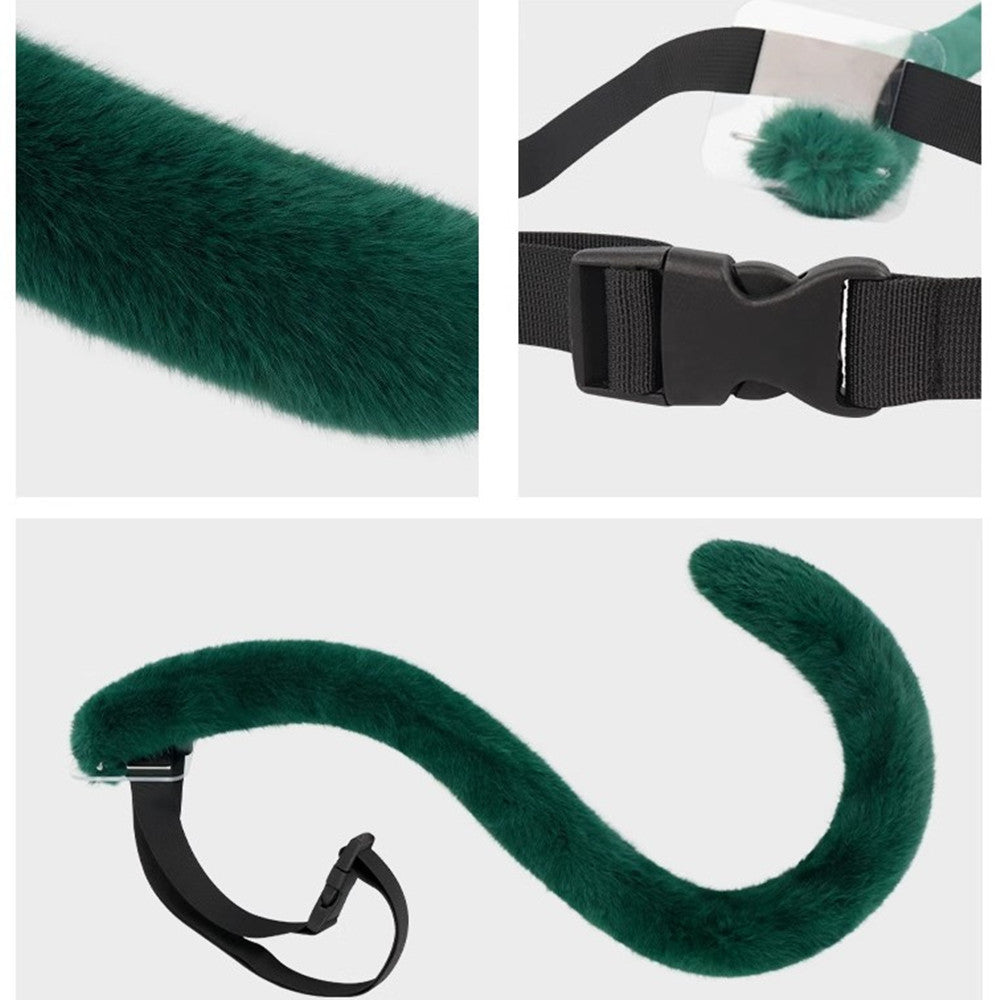 MiukoCosplay Anime The Apothecary Diaries Cosplay Maomao Cat's Ears Hair Hoop Cute Headwear Accessories &Tail Cosplay Prop