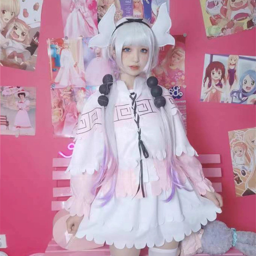 【In Stock】Anime Miss Kobayashi's Dragon Maid Cosplay Kanna Cosplay Costume