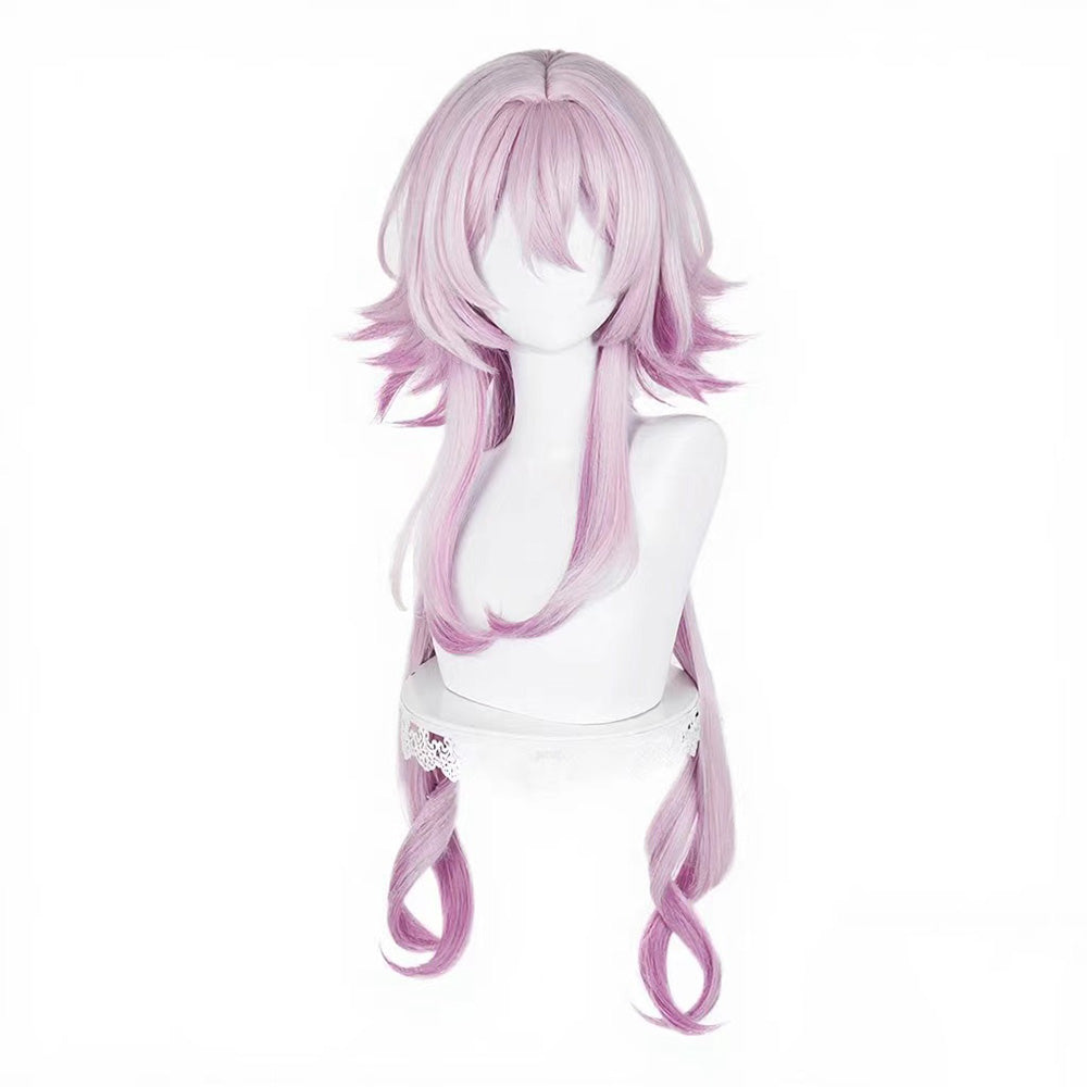 【In Stock】Game Honkai: Star Rail Cosplay Evernight March 7th Cosplay Wig