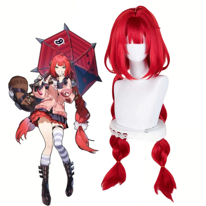 【In Stock】Game Zenless Zone Zero Cosplay Ukinami Yuzuha Cosplay Wig