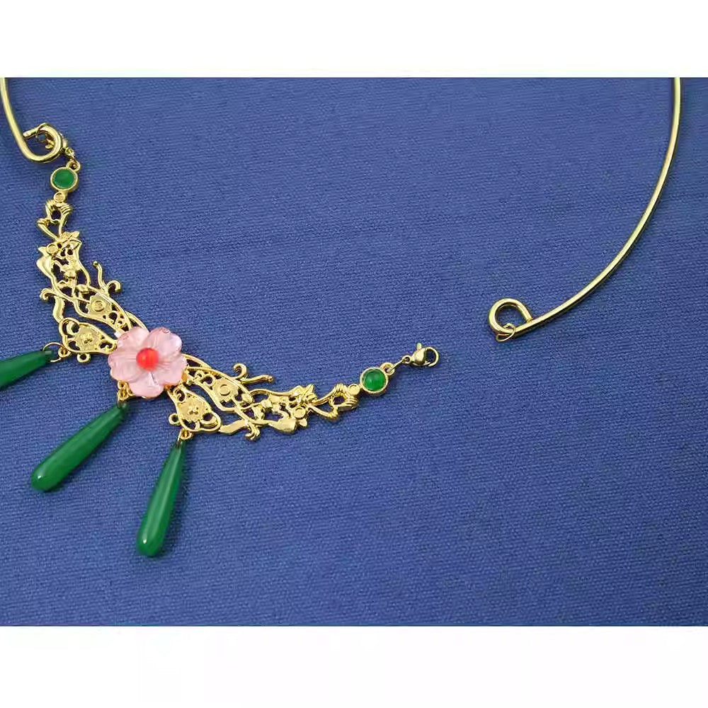 MiukoCosplay Anime The Apothecary Diaries Cosplay Maomao Necklace Hairpin Accessories Cosplay Prop
