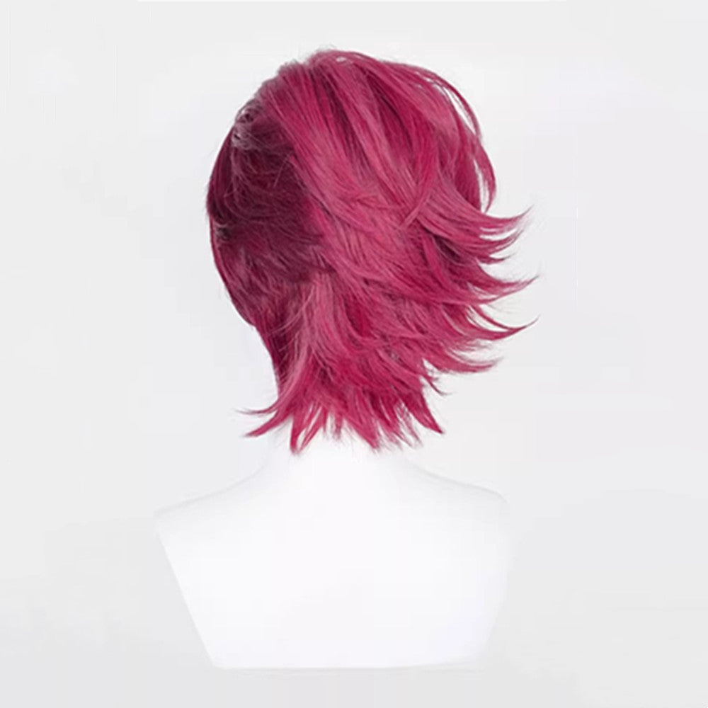 【In Stock】Game League of Legends Arcane 2 Cosplay Vi Red Cosplay Wig