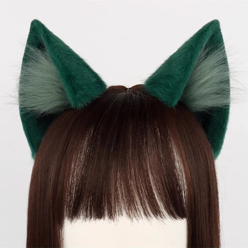 MiukoCosplay Anime The Apothecary Diaries Cosplay Maomao Cat's Ears Hair Hoop Cute Headwear Accessories &Tail Cosplay Prop