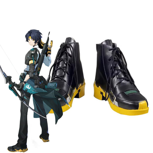 Game Zenless Zone Zero Cosplay Asaba Yuma Cosplay Shoes