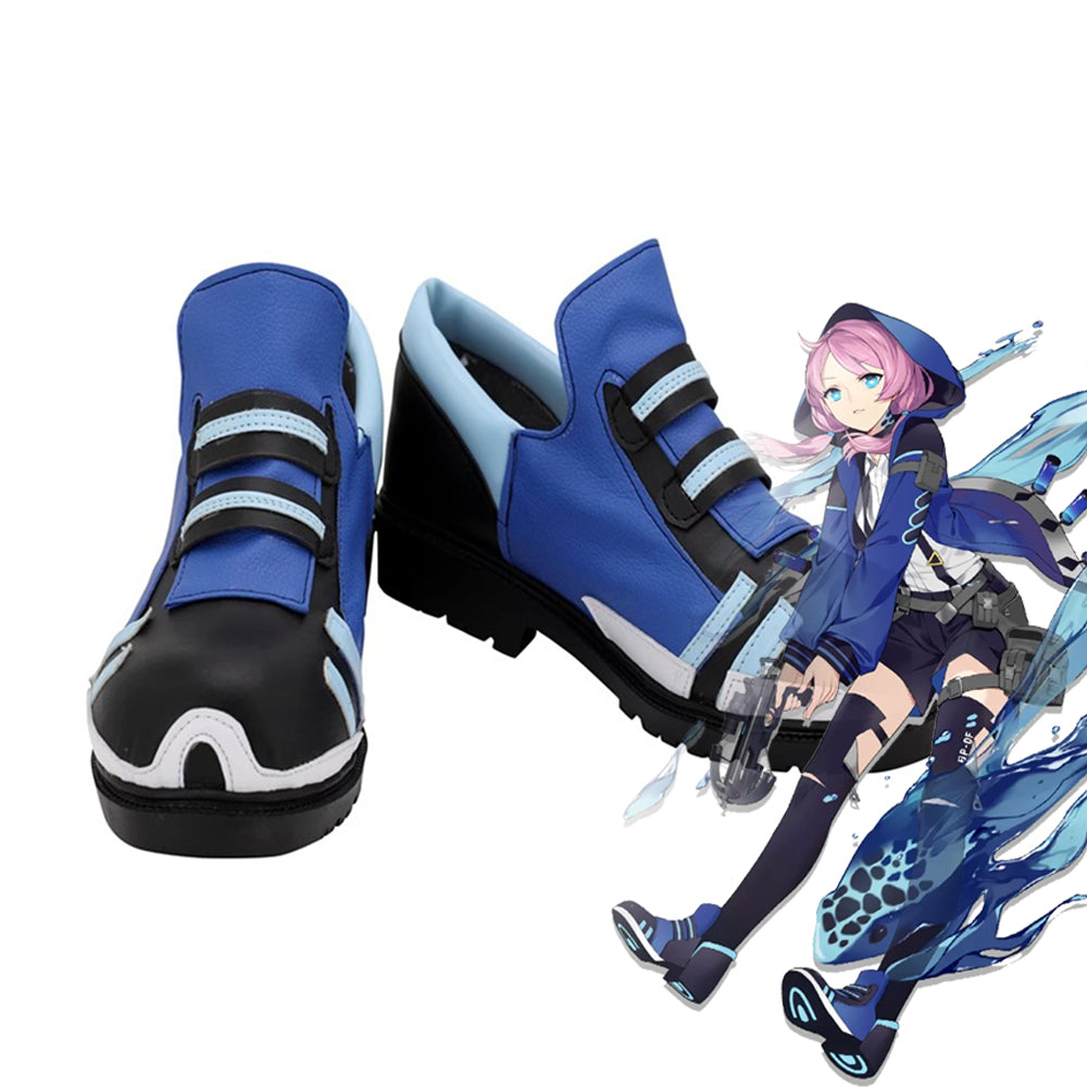 Game Arknights Cosplay Blue Poison Cosplay Shoes