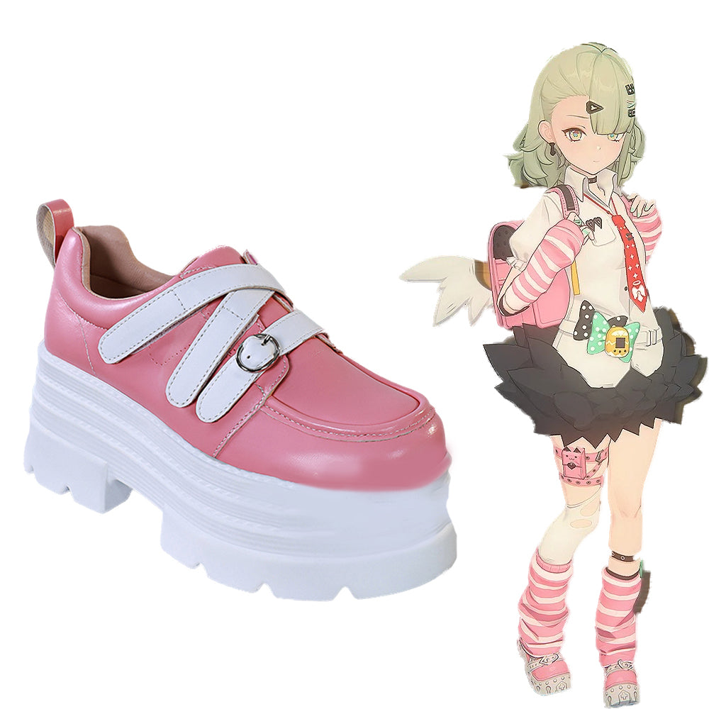 Game Zenless Zone Zero Cosplay Chinatsu Remiel Cosplay Shoes