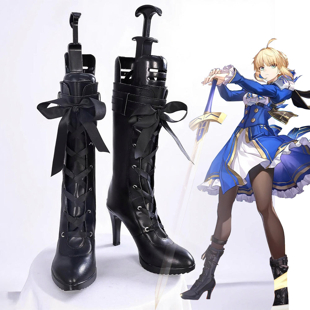 Game Honkai: Star Rail x Fate Cosplay Saber Cosplay Shoes