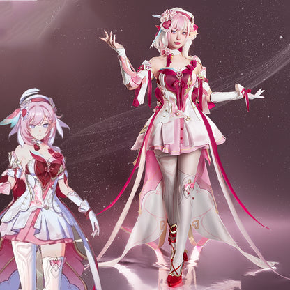 【In Stock】Game Honkai Impact 3rd Cosplay Elysia Love Wish Fairy Cosplay Costume
