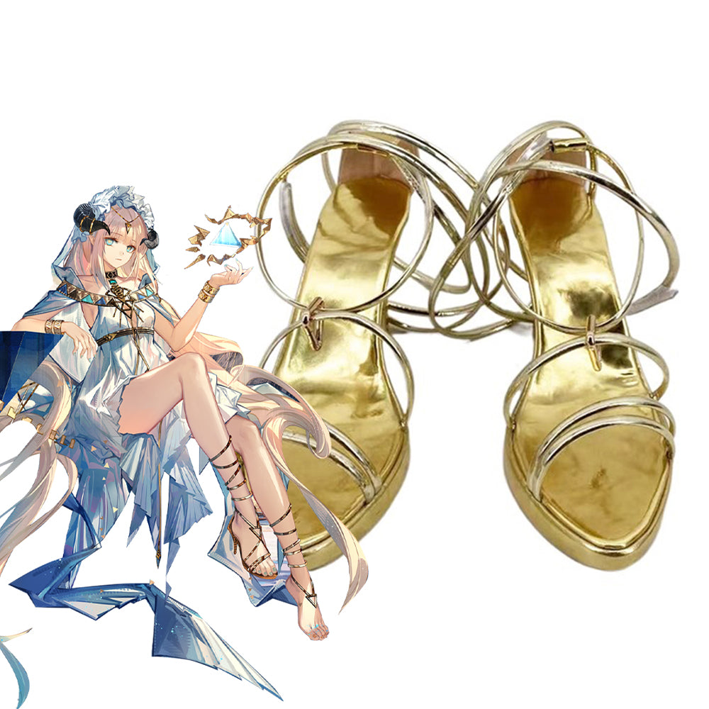 Game Arknights Cosplay Nightingale Cosplay Shoes