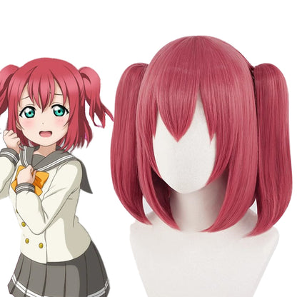 【In Stock】Anime LoveLive!Sunshine!! Cosplay Ruby Kurosawa Cosplay Wig