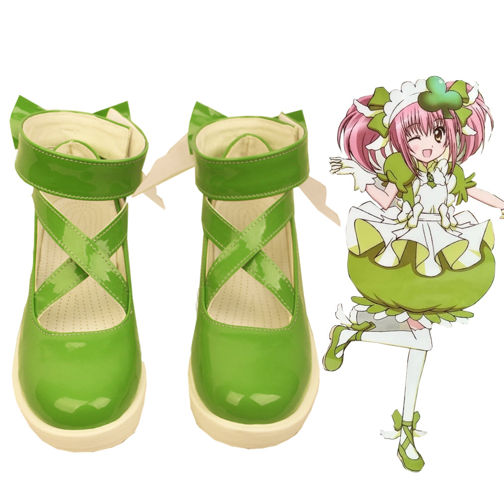 Anime Shugo Chara! Cosplay Amulet Clover Hinamori Amu Cosplay Shoes