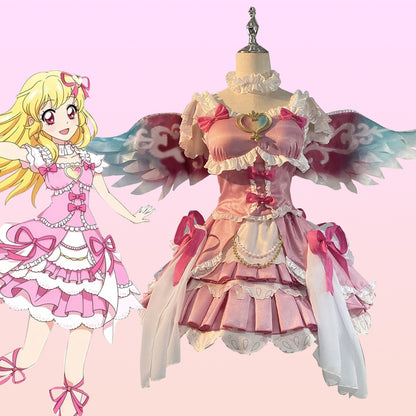 【In Stock】Anime Aikatsu! Cosplay Aurora Kiss Coord Cosplay Costume