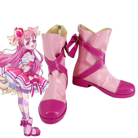 Anime Pretty Cure Wonderful Cosplay Inukai Komugi Cosplay Shoes