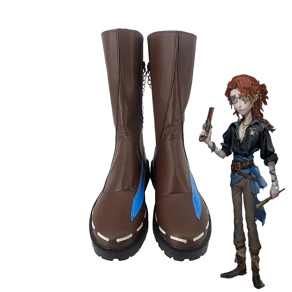 Game Identity V Cosplay Composer Frederick Kreiburg Cosplay Shoes