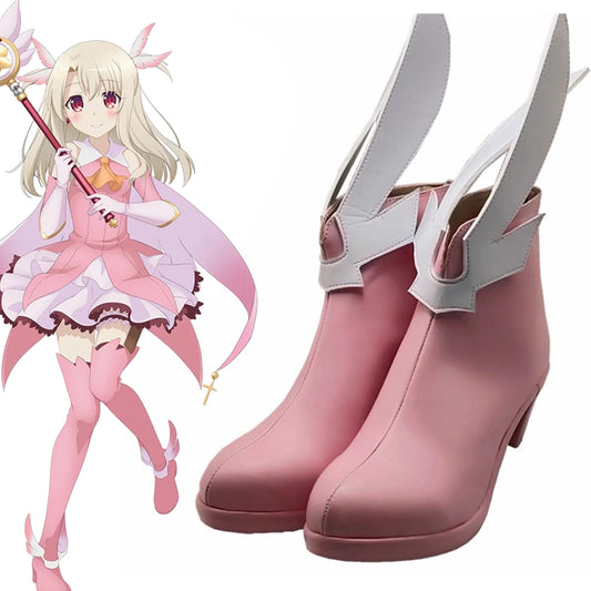Anime Fate/kaleid liner Prisma Illya Cosplay Illyasviel von Einzbern Cosplay Shoes