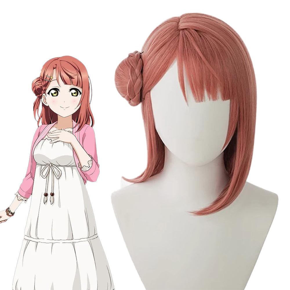 【In Stock】Anime LoveLive! Nijigasaki High School Idol Club Cosplay Ayumu Uehara Cosplay Wig