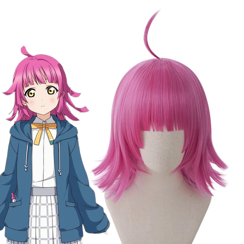 【In Stock】Anime LoveLive! Nijigasaki High School Idol Club Cosplay Rina Tennoji Cosplay Wig