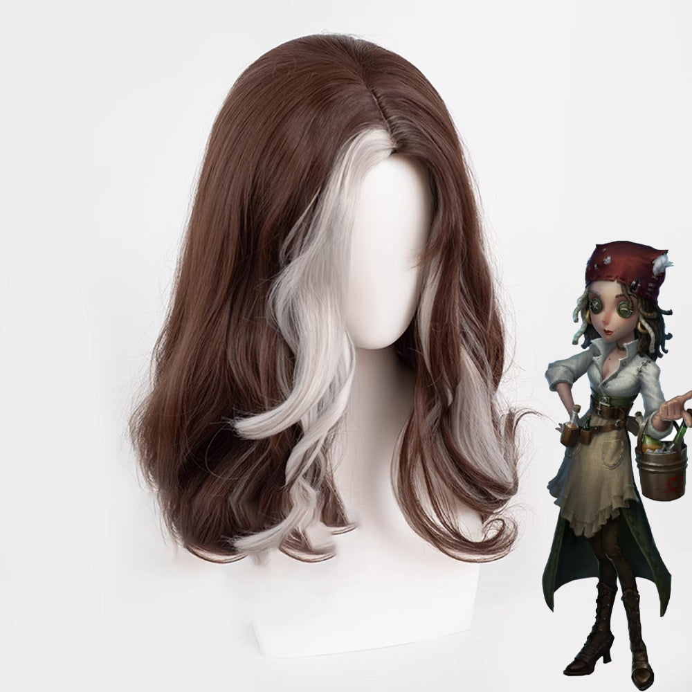 【In Stock】Game Identity V Cosplay Barmaid Demi Bourbon Proofreader Cosplay Wig