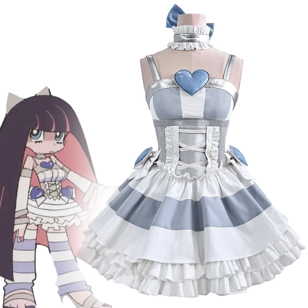 【In Stock】Anime Panty & Stocking with Garterbelt Cosplay Stocking Combat Uniform Cosplay Costume