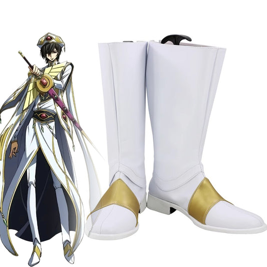 Anime Code Geass Cosplay Lelouch vi Britannia Cosplay Shoes