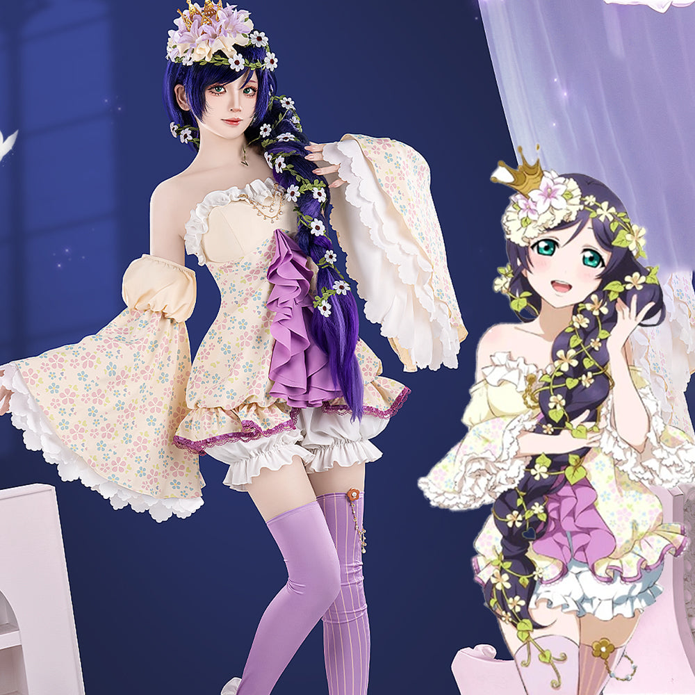 【In Stock】Anime Love Live! School Idol Project Cosplay Nozomi Tojo Cosplay Costume Premium Edition