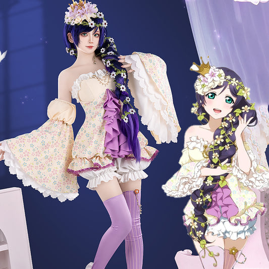 【In Stock】Anime Love Live! School Idol Project Cosplay Nozomi Tojo Cosplay Costume Premium Edition