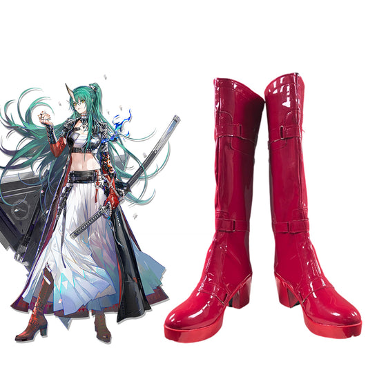 Game Arknights Cosplay Hoshiguma the Breacher Cosplay Shoes