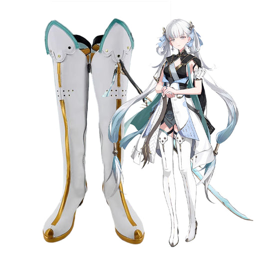 Game Wuthering Waves Cosplay Jinhsi Cosplay Shoes