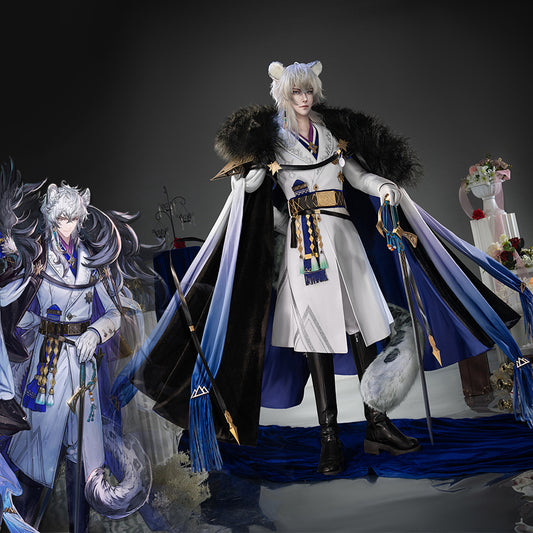 【Pre-Sale】Game Arknights Cosplay SilverAsh the Reignfrost Cosplay Costume Premium Edition