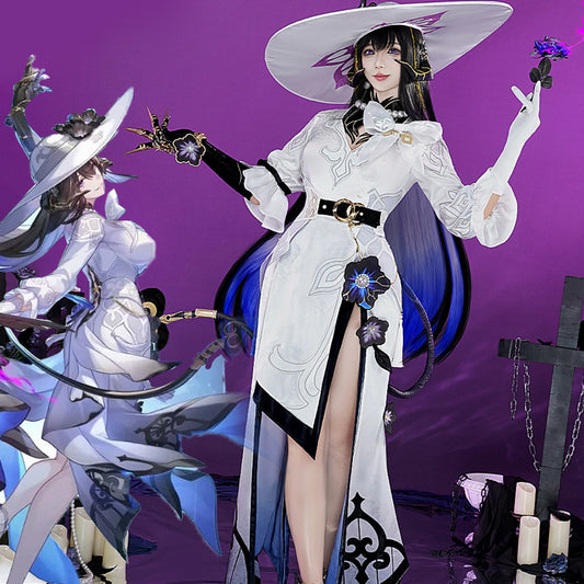 【In Stock】Game Honkai: Star Rail Cosplay Dahlia Constance Cosplay Costume Premium Edition